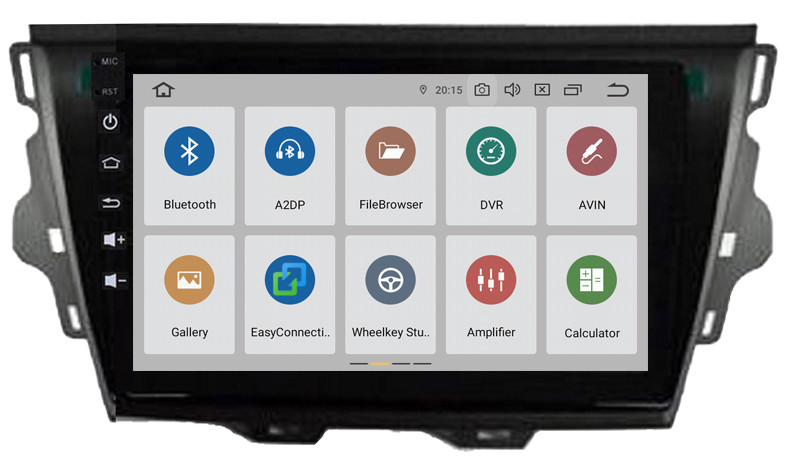 Ouchuangbo GPS navigation audio radio for Great wall voleex c30 2016 support BT MP3 mirror link android 9.0 OS 4+64
