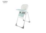 6 Height Adjusted Pink High Chair 7.8KG 3 Position FootPlate