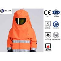 Buy cheap Orange S-3XL Welding Protective Clothing Arc Flash Proof Full Size For ASTM F19 product