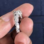 Car Tier High Quality 18K White Gold Ring Jewelry Natural Diamond Engagement