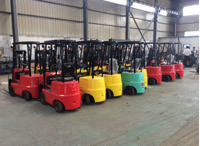 ce and iso certificate 1.5 ton mini tractor machine electric forklift with Twisan brand