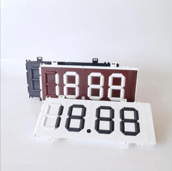Buy cheap ASA Outdoor Plastic Digital Time Display Manual Turn Price Display Board from wholesalers