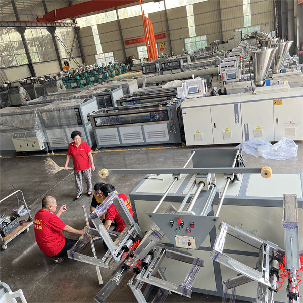 Electrical Use Spiral Pipe Extrusion Line Prestressed Corrugated Pipe Production Line