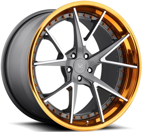 Buy cheap Cayman Rims 18 19 20 21 22 Inch 3-PC Forged Alloy Custom Wheels from wholesalers