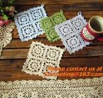 Assorted color handmade crochet Crocheted Doilies for wedding, Crochet Doily,