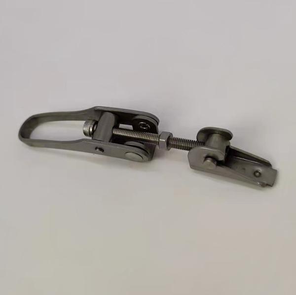 Buy cheap HVAC Pipe Clamp Fittings Metal Stamping Parts Adjustable Handle Buckle from wholesalers