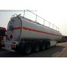 Buy cheap 4 Axle 60K Liter Diesel Tank Semi Trailer With First Axle Lifting Aire Bag Spring from wholesalers