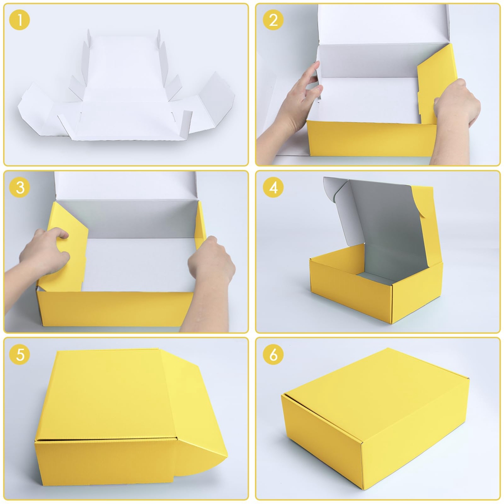 Gift Craft Corrugated Board Low MOQ Custom Printing Logo Packaging Recycle Mailer Box