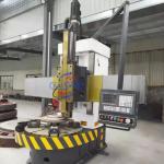 2 Axis Small Cnc Vertical Milling Machine For Metal Center Rim Repair Easy