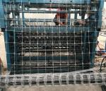 Durable Fence Making Equipment Anti - Corrosive , Chain Link Fence Weaving
