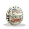 Buy cheap Stamping Engraved Collectible Souvenir Coins Single Side For Anniversary from wholesalers