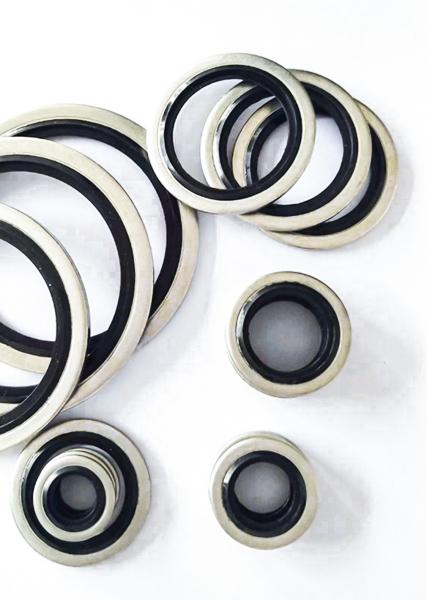 Buy cheap BSP Seal Stainless Steel Rubber EPDM NBR Bonded Seal Imperial from wholesalers