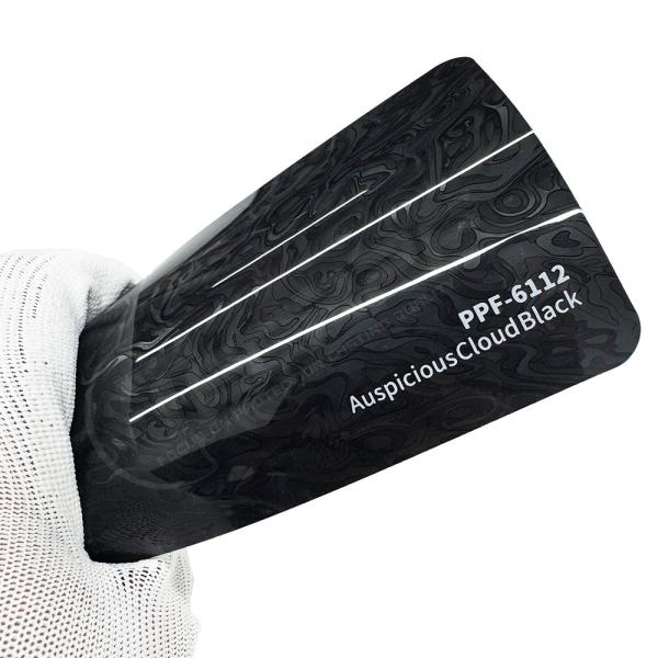 Buy cheap Auspicious Cloud Black 8mil Forged Carbon Paint Protection Film Auto from wholesalers