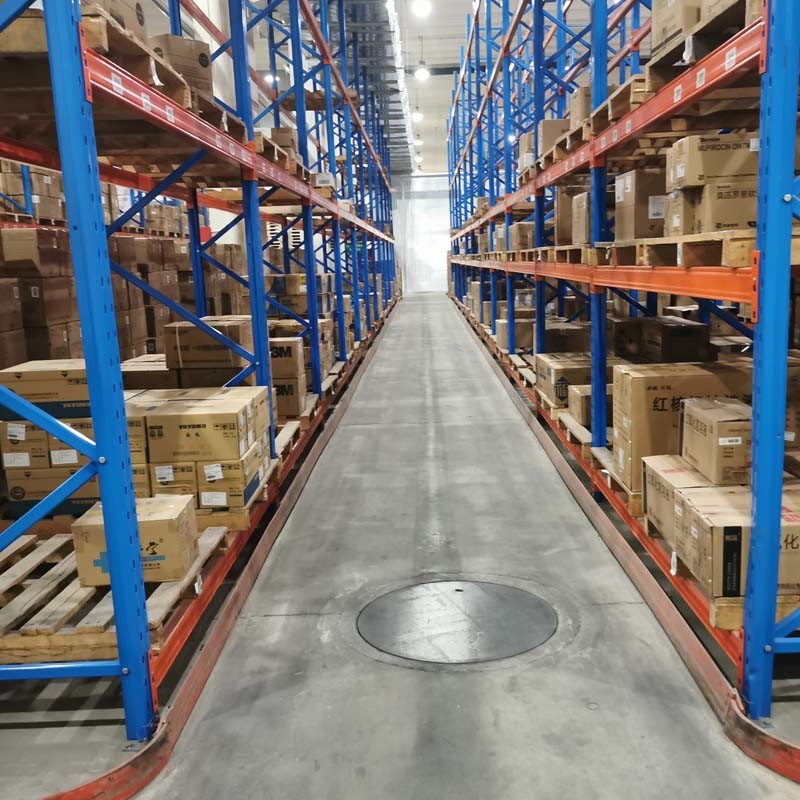 Power Coating Customized Very Narrow Aisle Pallet Racking Vna Warehouse Racking