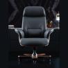 Buy cheap Adjustable Lifting Function Lift Chair Italian Light Luxury Leather Boss Office Chair from wholesalers