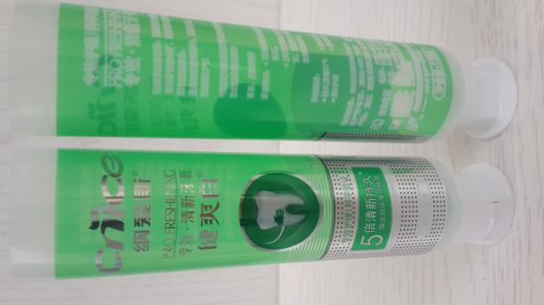 Buy cheap Transparent 100g Toothpaste Tube PBL Material Diameter 28 30 35 Toothpaste Packaging from wholesalers