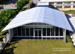 30X60 Aluminum Unique A-Frame Outdoor Event Tent , White Color PVC Roof And Hard