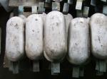 ASTM B418-95 99% Pure Zinc Anode Ingots Anti Corrosion Aluminum Zinc Magnesium