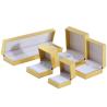 Buy cheap Wholesale manufacturing Luxury Jewellery Box Personalized Custom high end Necklace Bracelet Earrings Ring jewelry set Packaging cardboard paper yellow from wholesalers