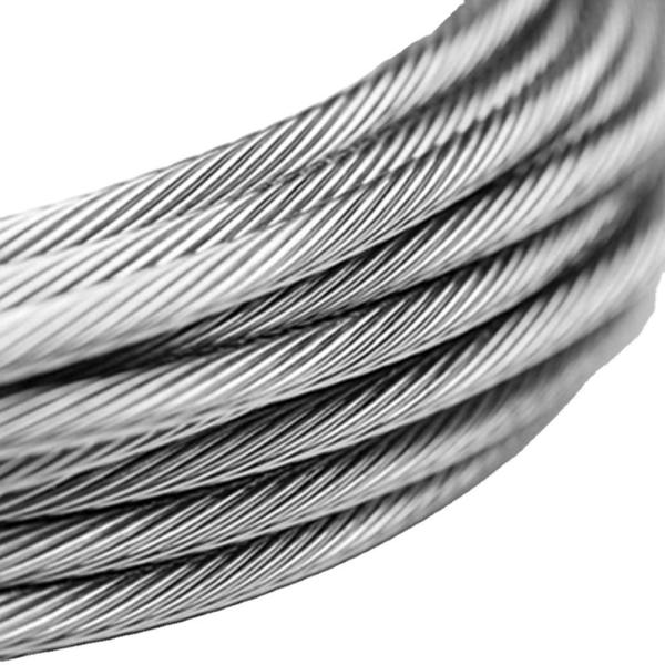 Cable Rails 7x7 7x19 1/8" Stainless Steel T316 Aircraft Deck Railing Cable 250FT