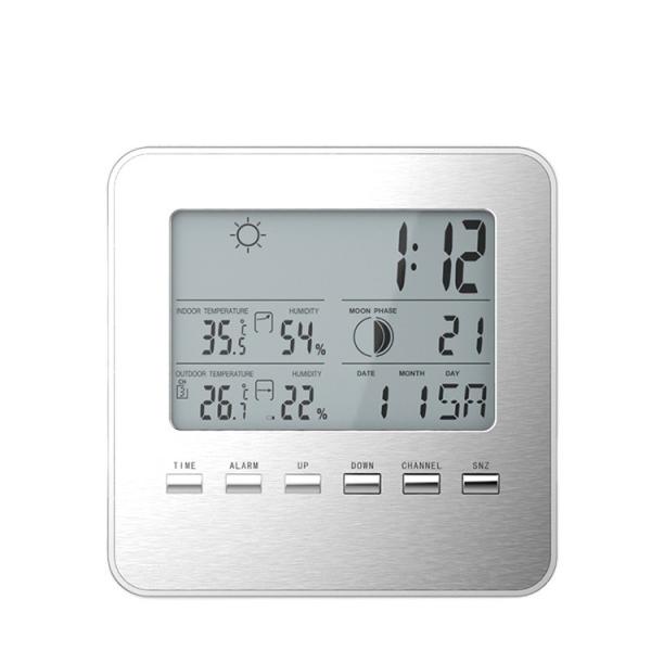 Buy cheap Indoor Outdoor Humidity Weather Temperature Gauge Remote Weather Monitoring Station For Home from wholesalers