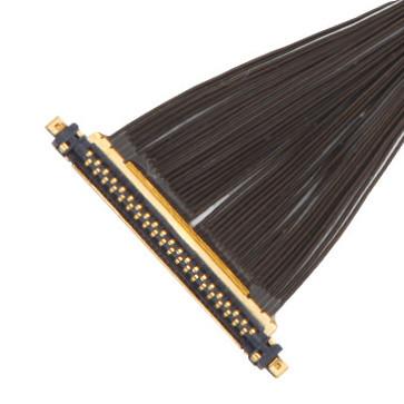 Buy cheap 40P UL11130 46AWG Micro Coaxial Cable Assembly 20531-040t-02 IDC Forming OEM/ODM from wholesalers