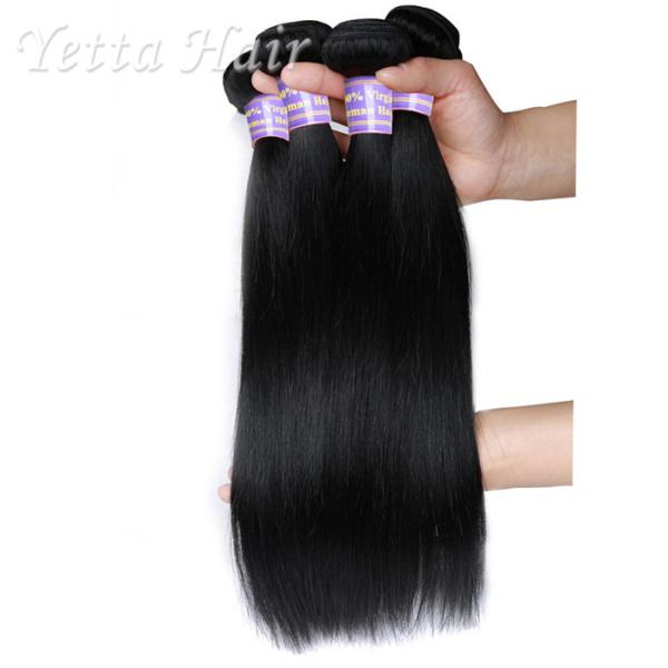 Buy cheap Natural Black Cambodian Straight Hair Bundles , 20 Inch 11a Hair Extensions from wholesalers