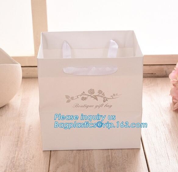 Luxury strong twisted handle black leatherette paper carrier bag,Fashion Custom Printing Luxury Gift Shopping Carrier Pa