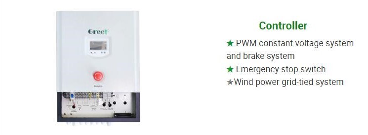 1KW 2KW Installation 3 Phase Solar Wind Hybrid System Horizontal Axis Wind Turbine