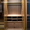 Buy cheap Luxury Customized Wardrobe Closet UV Lacquer Gold Fitted Bedroom Wardrobe from wholesalers