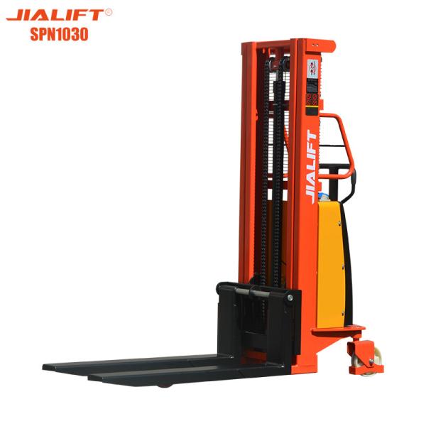 SPN1030 Semi-electric Pedestrian Stacker 1.6kw Lift Motor Rating At S3 15%