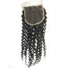 Buy cheap 18 Inch Peruvian Kinky Curly Hair Bundles With Closure Natural Color from wholesalers