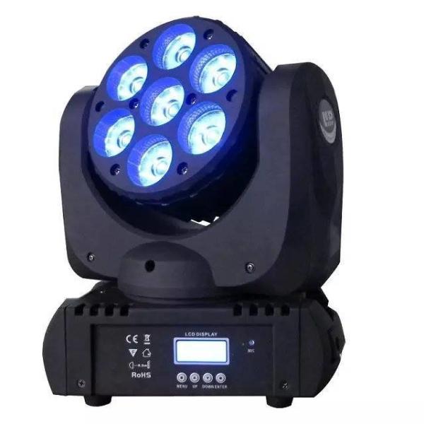 Buy cheap Plastic Body Stage Moving Wash Lights Mini Moving Head Led 7x10w Rgbw from wholesalers