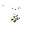 Buy cheap Pu Flash 3 Wheeled Baby Kick Scooter Adjustable Height Handle from wholesalers