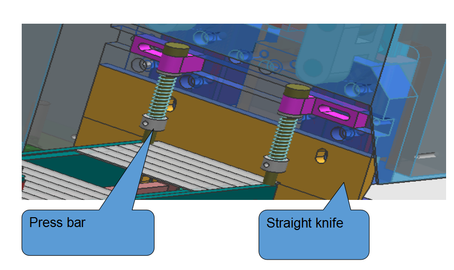 PCB depaneling machine technical diagram