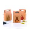Buy cheap Gift Brown Kraft Small Paper Boxes For Sweets Handled Packaging Recyclable from wholesalers