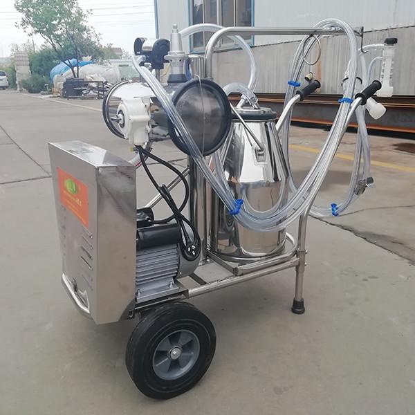 Buy cheap 2 Buckets 220L/Min Cow Farm Milk Machine 24 Cows Per Hour from wholesalers