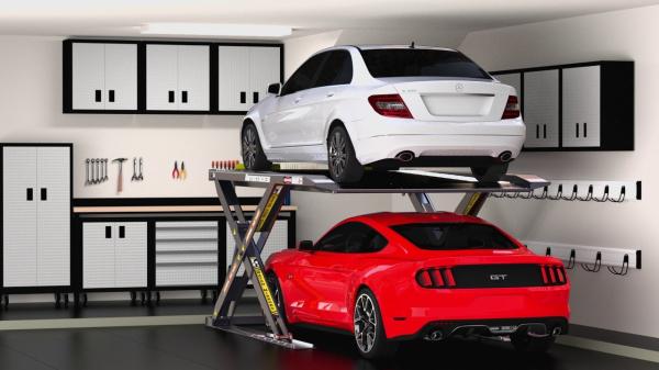 Buy cheap Motor Drive Double Decker Car Parking System 1800mm 2100mm Lifting Height from wholesalers