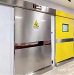 MRI CT Room Radiation Protection Doors , Steel Lead Lined Automatic Sliding