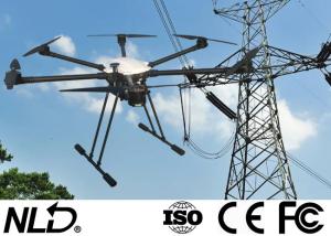 China NPA610 Industrial Aerial Drones GPS For Power Line Construction on sale