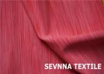 Screen Printing Striped Double Knit Fabric Water Repellent 100% Polyester 150cm