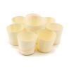 Buy cheap 3CM Wooden Disposable Dessert Cups Outdoor Biodegradable Coffee Mug from wholesalers