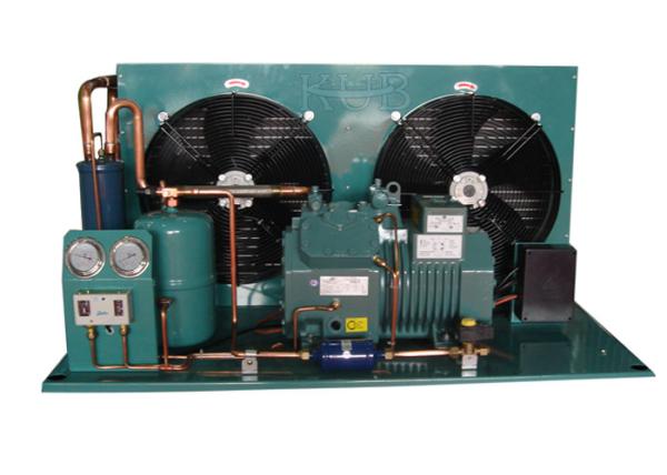 Buy cheap Low Noise Semi Hermetic Condensing Unit Screw Compressor Optimum Economiser Operation from wholesalers