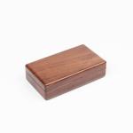 Durable wooden box jewelry storage box Ring Packaging Custom logo