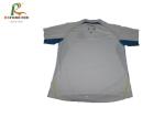 White Custom Embroidered Polo Shirts , 50 Polyester 50 Cotton Shirts Working Use