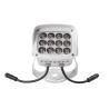 Buy cheap Aluminum Outdoor LED Flood Lights 12 Watt White Jade Square Waterproof IP65 from wholesalers