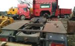 Red Color Howo 6x4 Tractor Truck Heavy Construction Work 6840x2496x3850mm