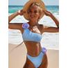 Buy cheap 2 Piece High Waisted Bathing Suits Luxury Metal Two Piece Bathing Suits Sexy from wholesalers