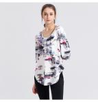 XS-5XL Women'S 3 4 Sleeve T Shirts / Loose Fitting Workout Shirts