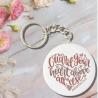 Buy cheap Gravure Printing Gold Plated Llavero Round Metal Keychain ISO9001 Multi Color from wholesalers